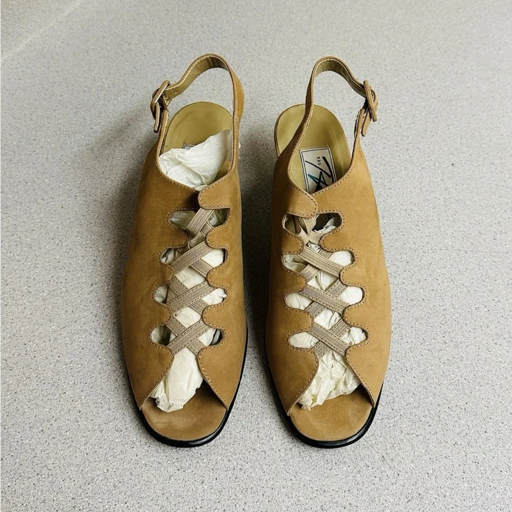 Ros Hommerson Tan Leather‎ Platform Sandals